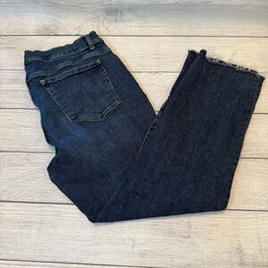 DL1961 Dark Blue Straight Leg Jeans